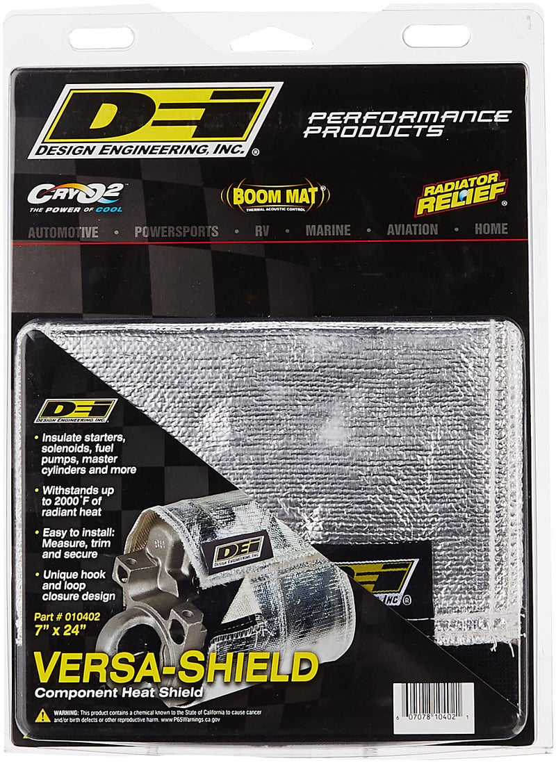Design Engineering 010402 Versa-Shield 7" x 24" Starter Heat Shield Wrap - Image 2
